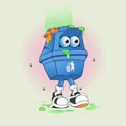 Walking Can #3468