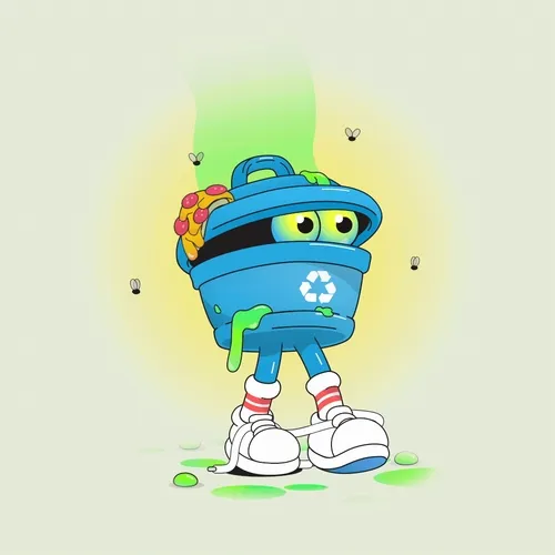 Walking Can #3506