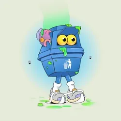 Walking Can #4224