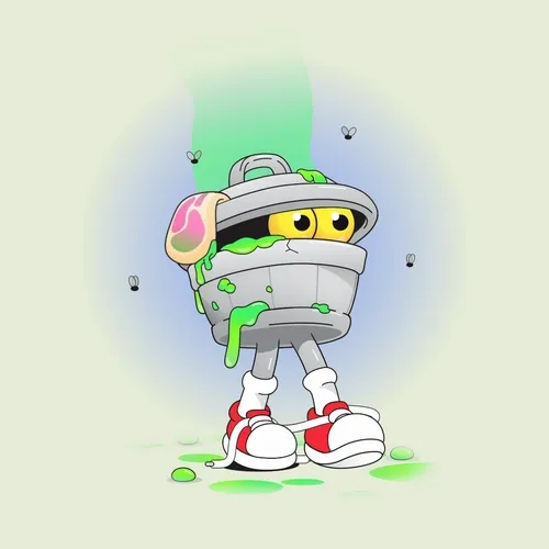 Walking Can #4455