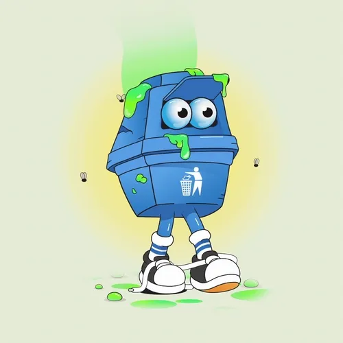 Walking Can #3983