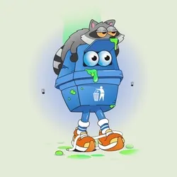 Walking Can #4167
