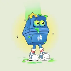 Walking Can #3117