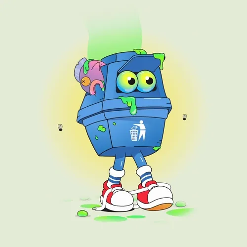 Walking Can #5079