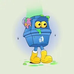 Walking Can #4169