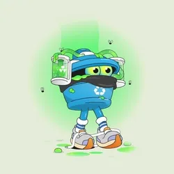 Walking Can #3116