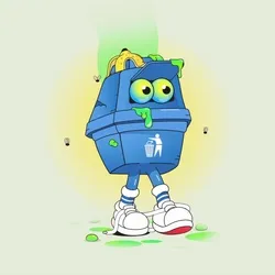 Walking Can #5285