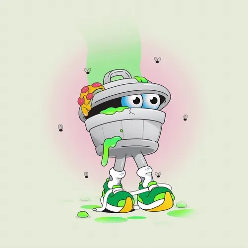 Walking Can #3292