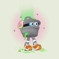 Walking Can #4170