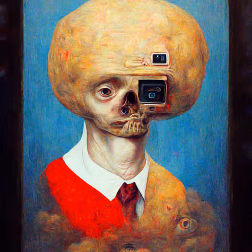 Really Stupid Existential Art for Your Meural