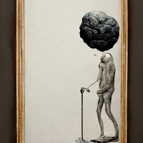Really Stupid Existential Art For Your Meural