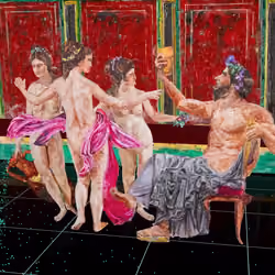 Dionysus and the 3 Graces #1/5