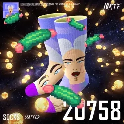 Galaxy Crew Socks #20758