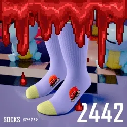 Toadz Crew Socks #2442
