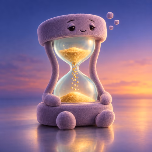 The Unhurried Hourglass