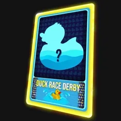 Duck Race Derby Racing Duck # 357