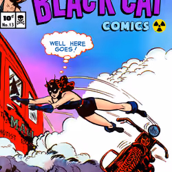 Linda Turner Black Cat #2243