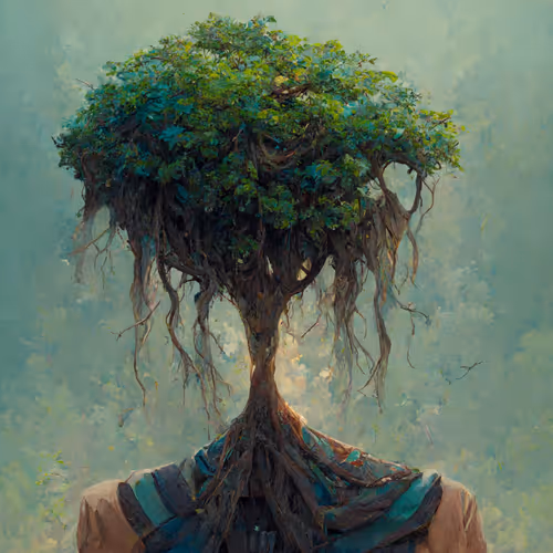 Portraits of Human Trees