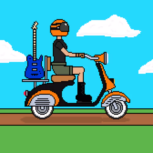 Scooter Girl Nikki Tchao
