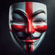 Guy Fawkes mask V Anonymous England Heritage