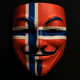 Guy Fawkes mask Norway Heritage