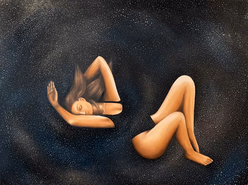 Floating in Space