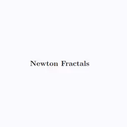 Newton Fractal #placeholder