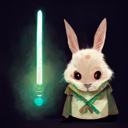 Green Bunny Knight #5