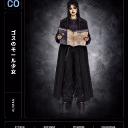 Goth Mall Girl