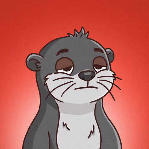 No Fcks Otter #1816