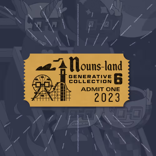 Nouns Land Generative Collection Minting Pass