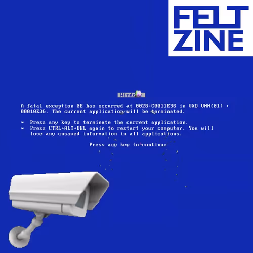 Canvas #311: blue screen. — watching. — lungs. — white box logo. — dreamscape