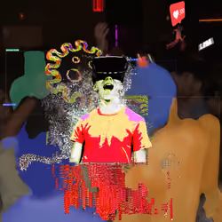 Canvas #306: emotion tracker. — vr. — virus. — walking for clout. — dreamscape