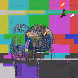 Canvas #255: censorship. — error. — global lockdown. — walking for clout. — bleep
