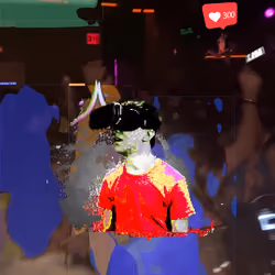 Canvas #436: emotion tracker. — vr. — lungs. — walking for clout. — dreamscape