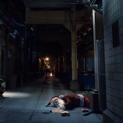 Drunk Santa