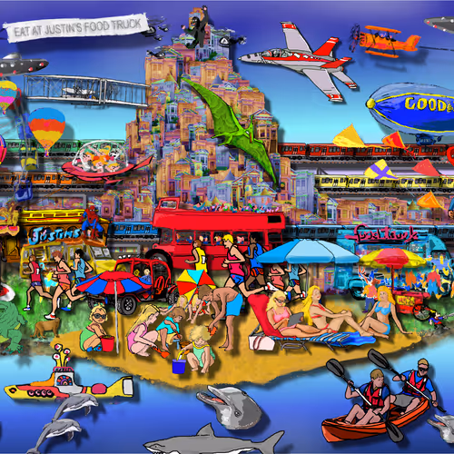 City Energy Extreme Nuovo City Kid's Beach 3D Pop G