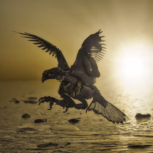 The falcon's crossing