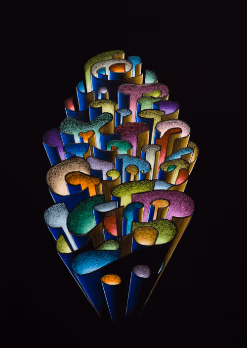 Bouquet of Colors  #18/50