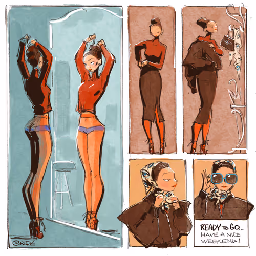 Get dressed, get naked