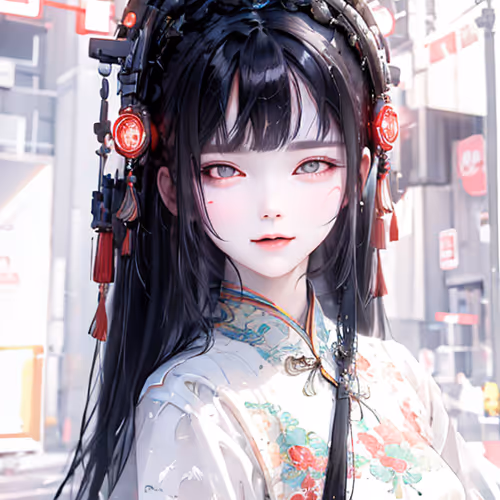asian girl's cllection