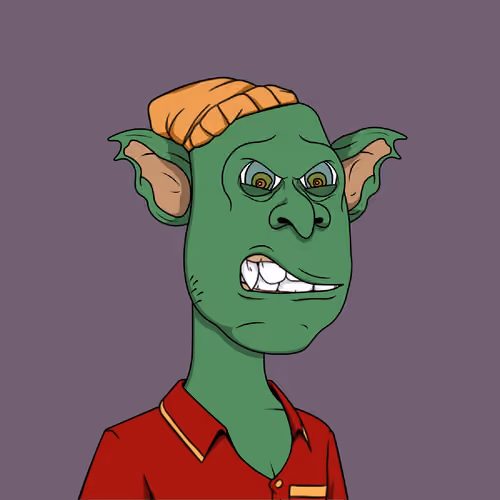 Bored Goblin Yacht Club #349