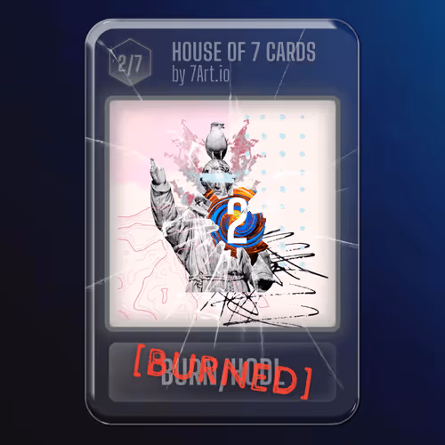 Burned House Of 7 Cards