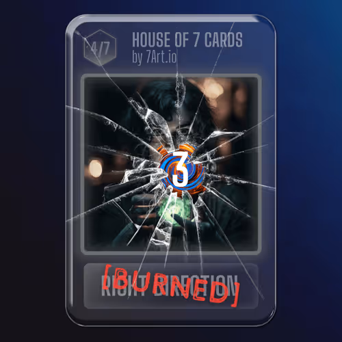 Burned House Of 7 Cards