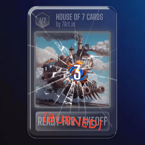 Burned House Of 7 Cards