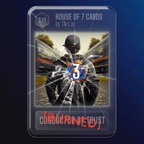 Burned House Of 7 Cards