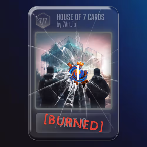 Burned House Of 7 Cards