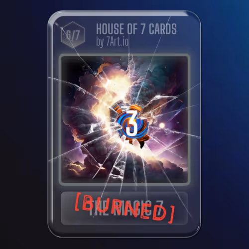Burned House Of 7 Cards