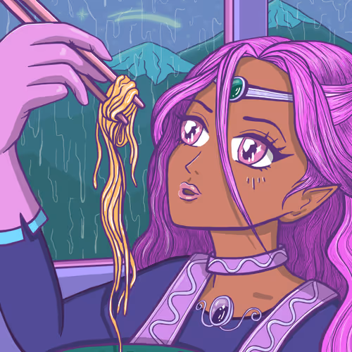 Purple World By Lizgear