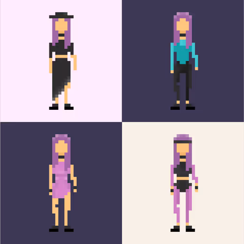 Purple World By Lizgear